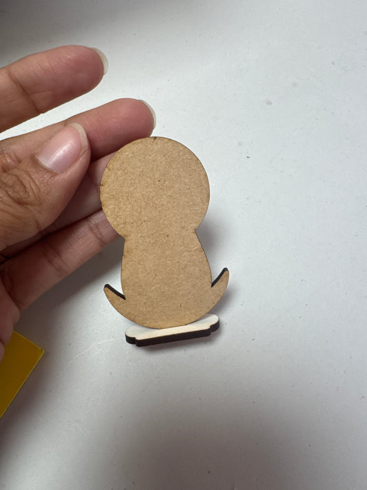 RECUERDO VIRGEN CHINITA / CHIQUINQUIRÁ GRABADA EN MDF BLANCO