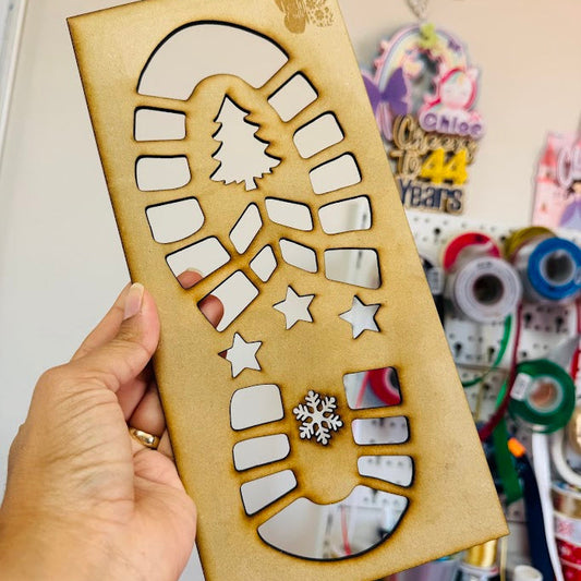 Plantilla Huella de Santa Claus