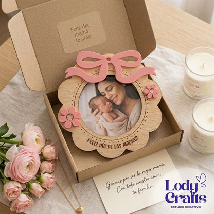Portarretrato Personalizado “Lazo de Amor”